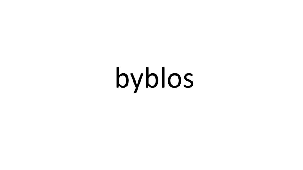 byblos