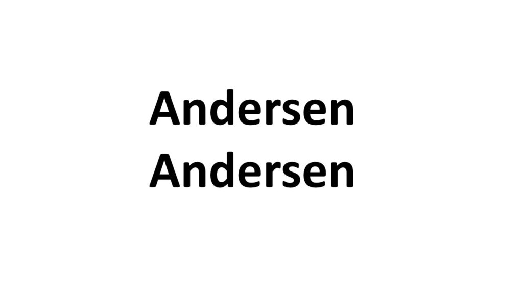 Andersen-Andersen